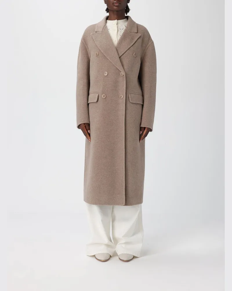 Ermanno Scervino Mantel damen Braun