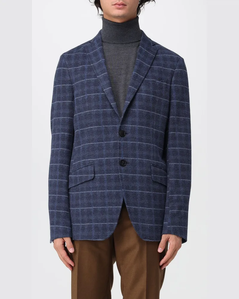 Etro Jacke herren Blau
