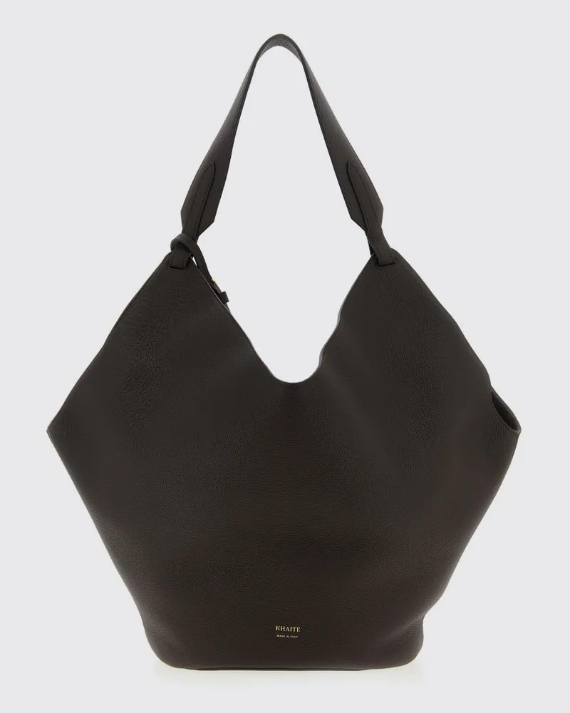 KHAITE Schultertasche damen Braun