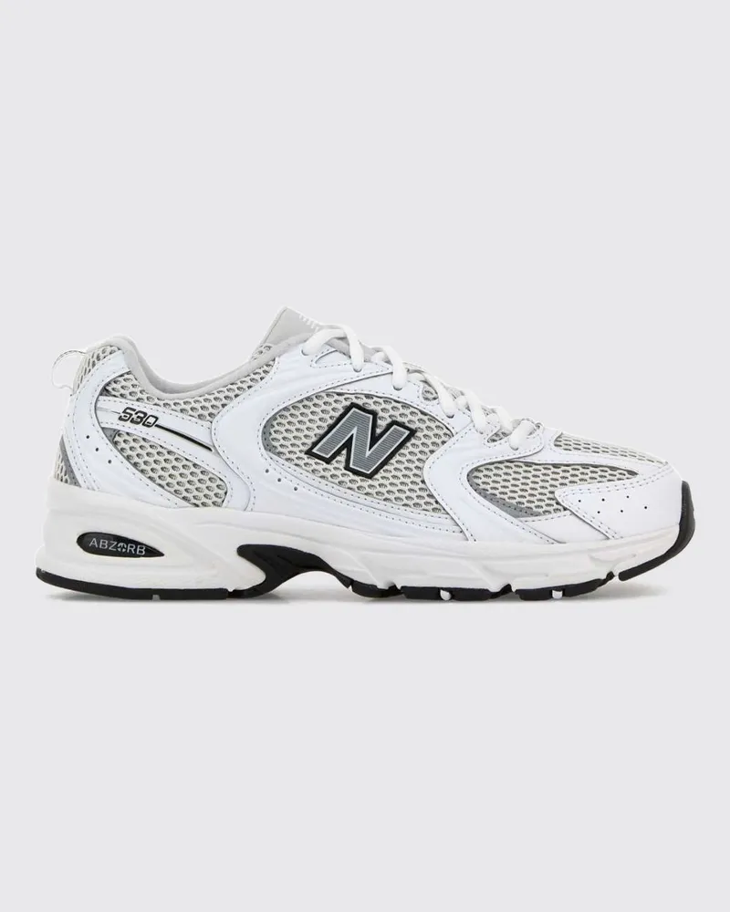 New Balance 530 Sneaker aus Kunstleder und Mesh mit ABZORB-Mittelsohle Weiß