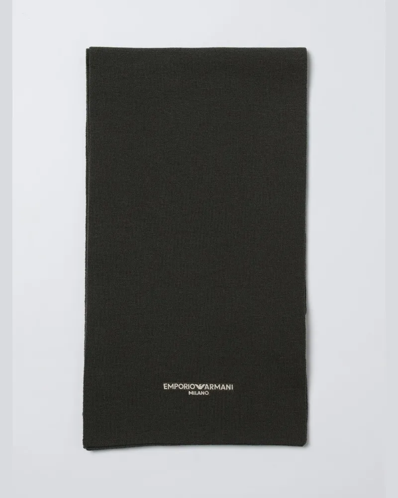Emporio Armani Schal herren Schwarz