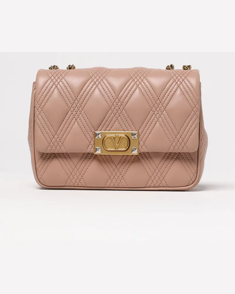 Valentino Garavani Schultertasche damen Puder