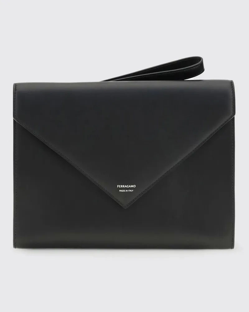 Ferragamo Portemonnaie herren Schwarz