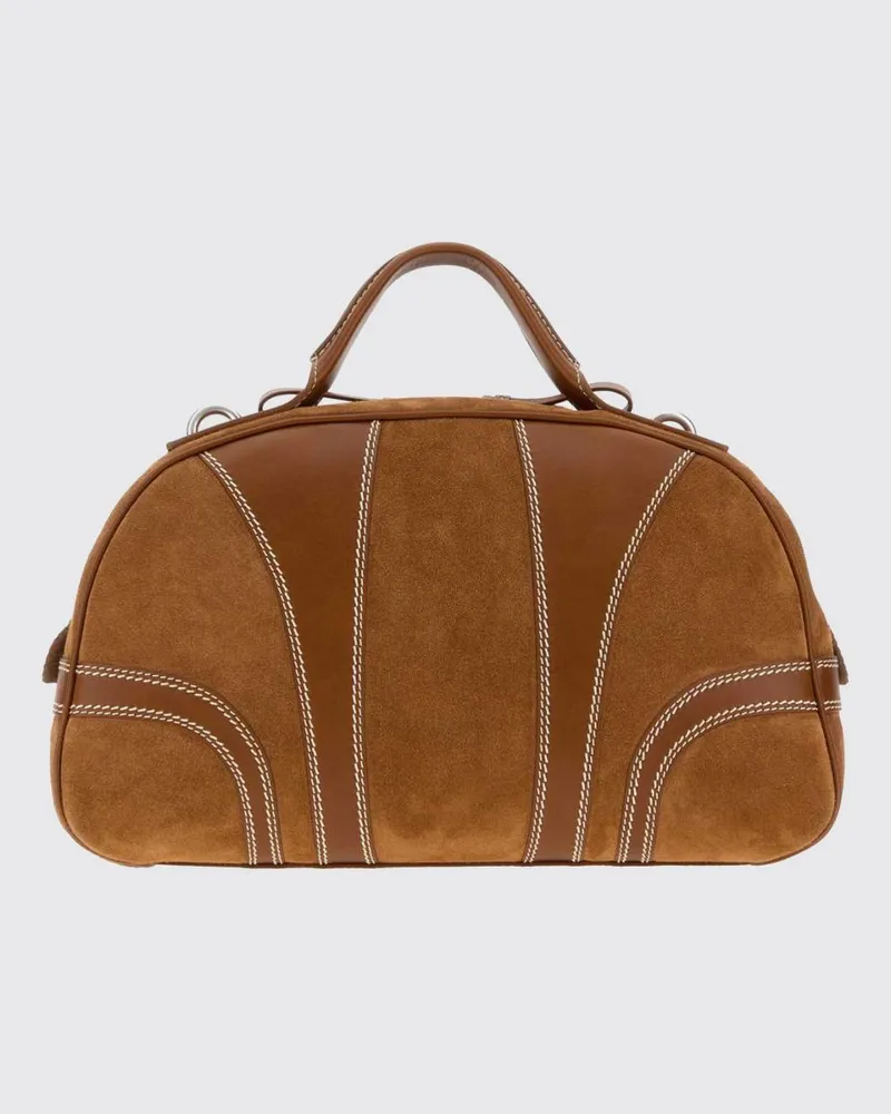 Dries van Noten Ledertasche Beige