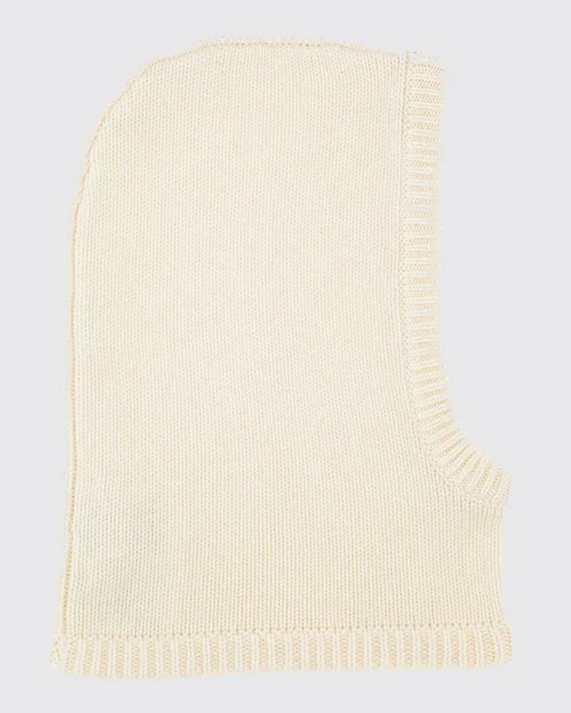 Lisa Yang Balaclava aus reinem Kaschmir mit gerippten Kanten Yellow