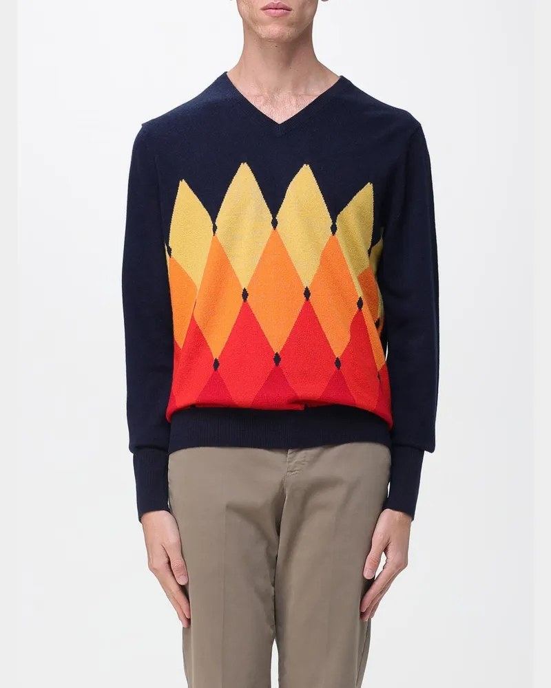 Ballantyne Pullover herren Blau