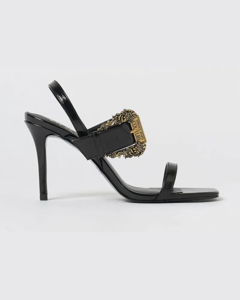 Versace Jeans Flache sandalen damen Schwarz