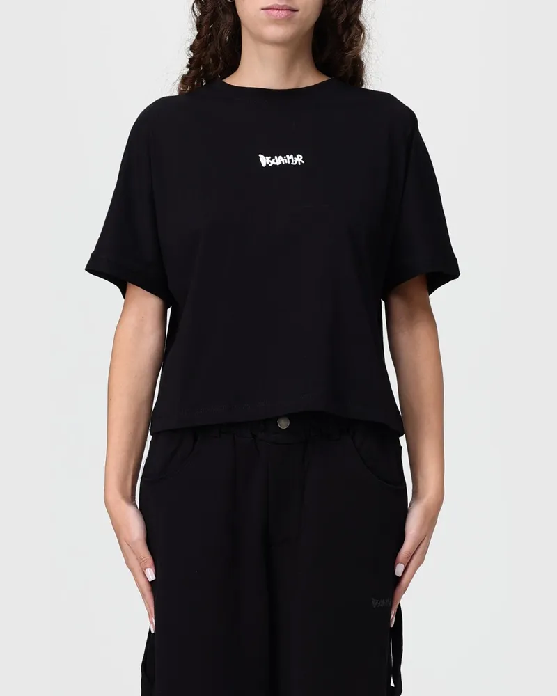 DISCLAIMER T-shirt damen Schwarz