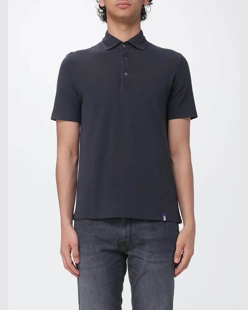 Drumohr  Polo herren Schwarz