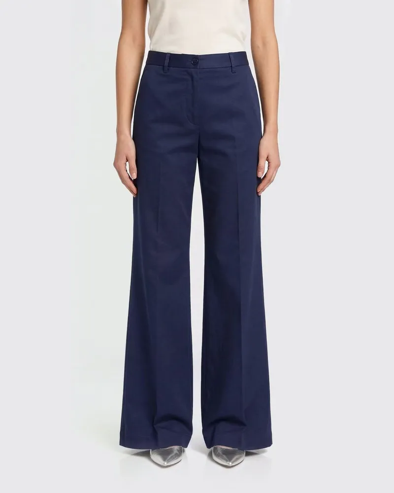 ASPESI Hose damen Blau