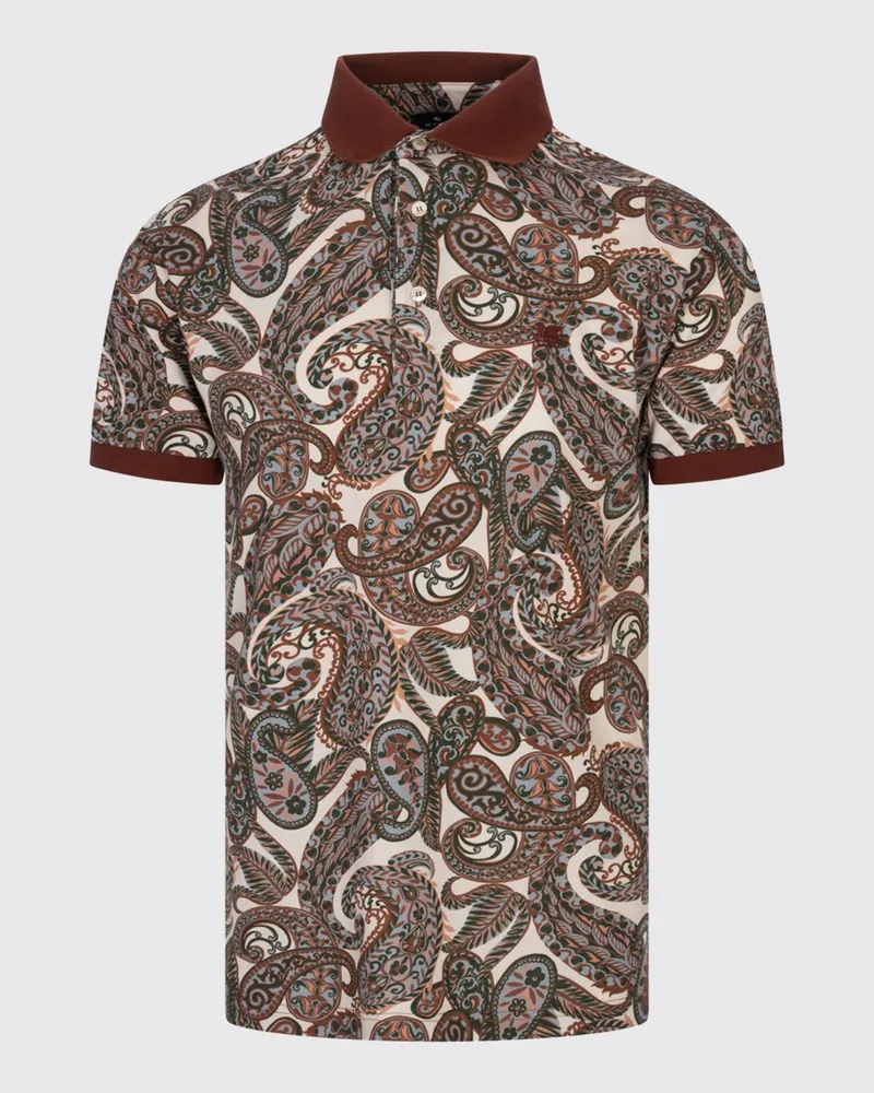 Etro Polo herren Braun