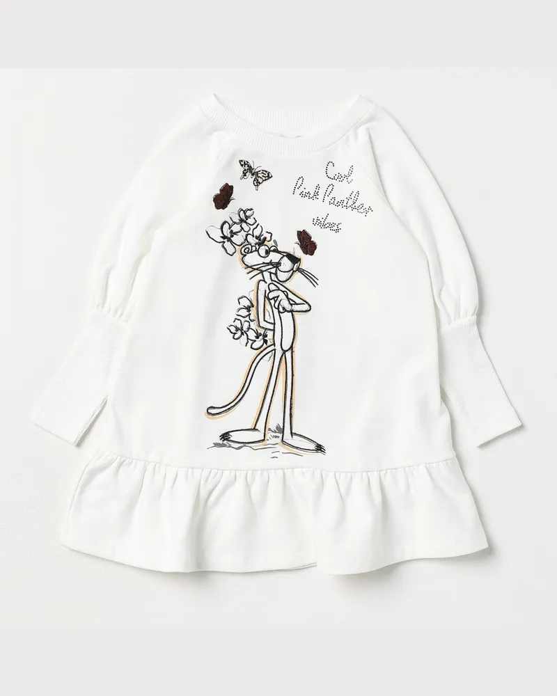 Monnalisa Kleid kinder Weiß