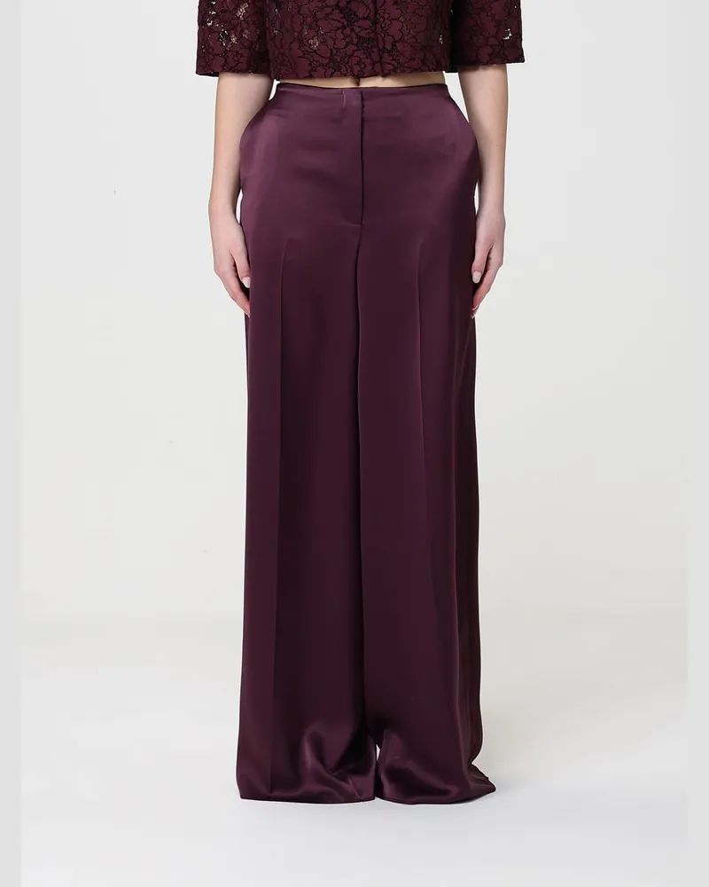 Pinko Hose damen Burgunderrot