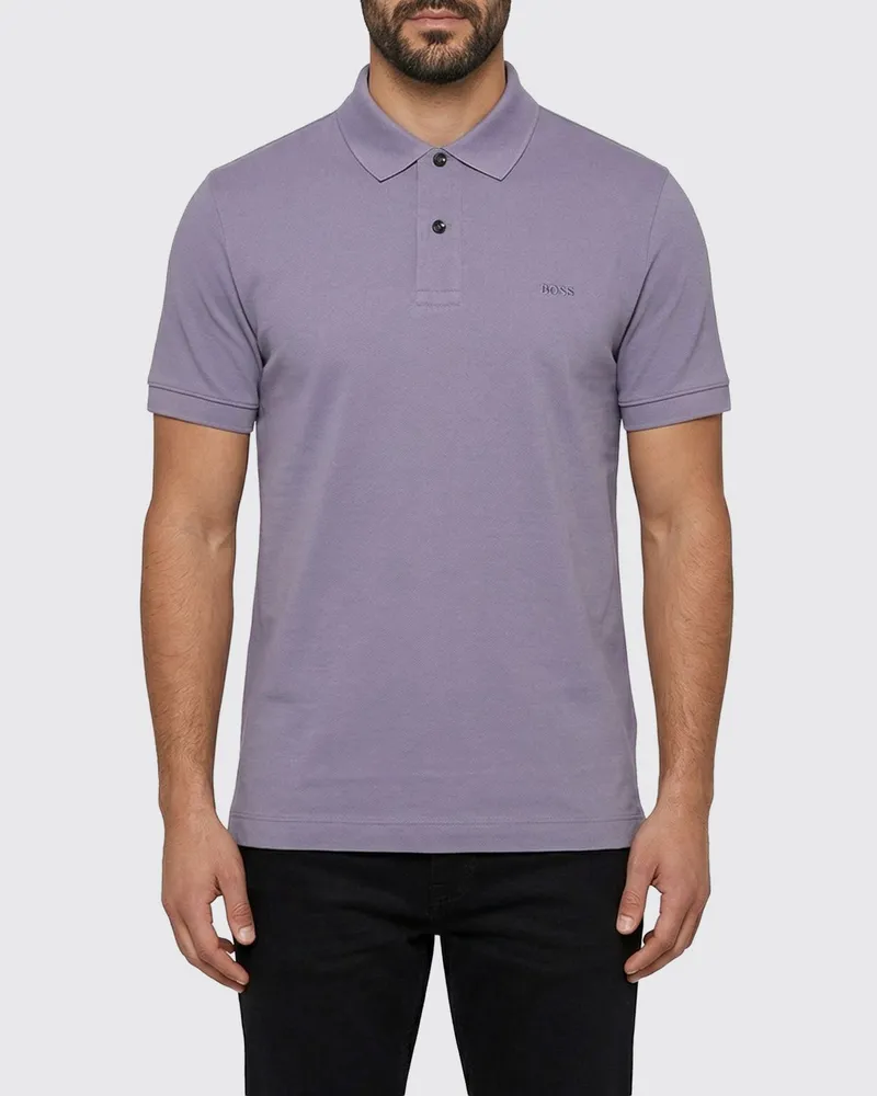 HUGO BOSS Polo herren Lila