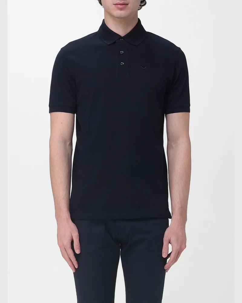 Emporio Armani Polo herren Blau