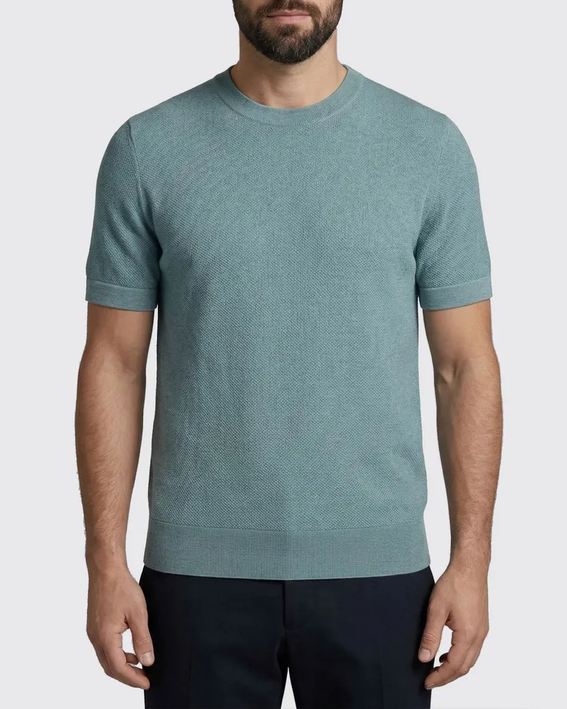 Brioni T-shirt herren Navy