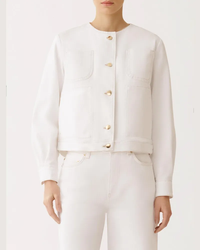 Fabiana Filippi Baumwolljacke Weiß