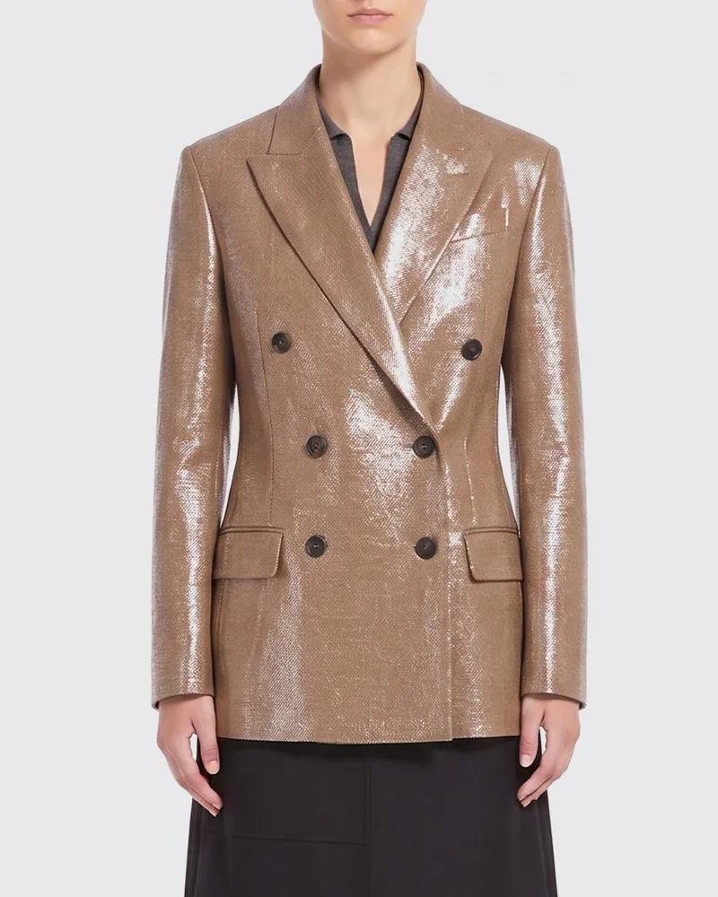 Brunello Cucinelli Blazer damen Braun