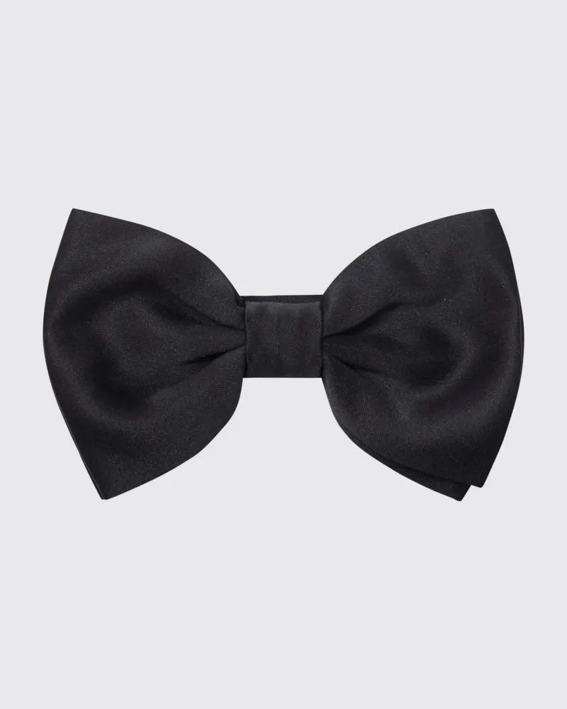 Tagliatore Satin-Fliege Schwarz