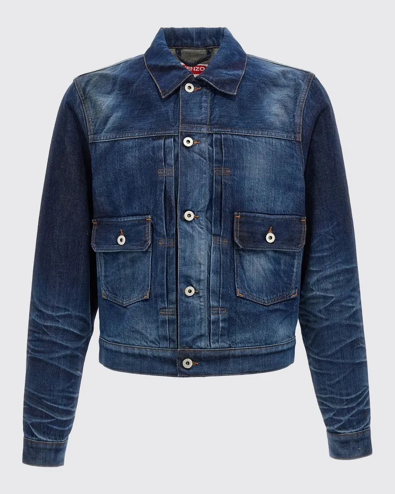 Kenzo Jacke herren Blau