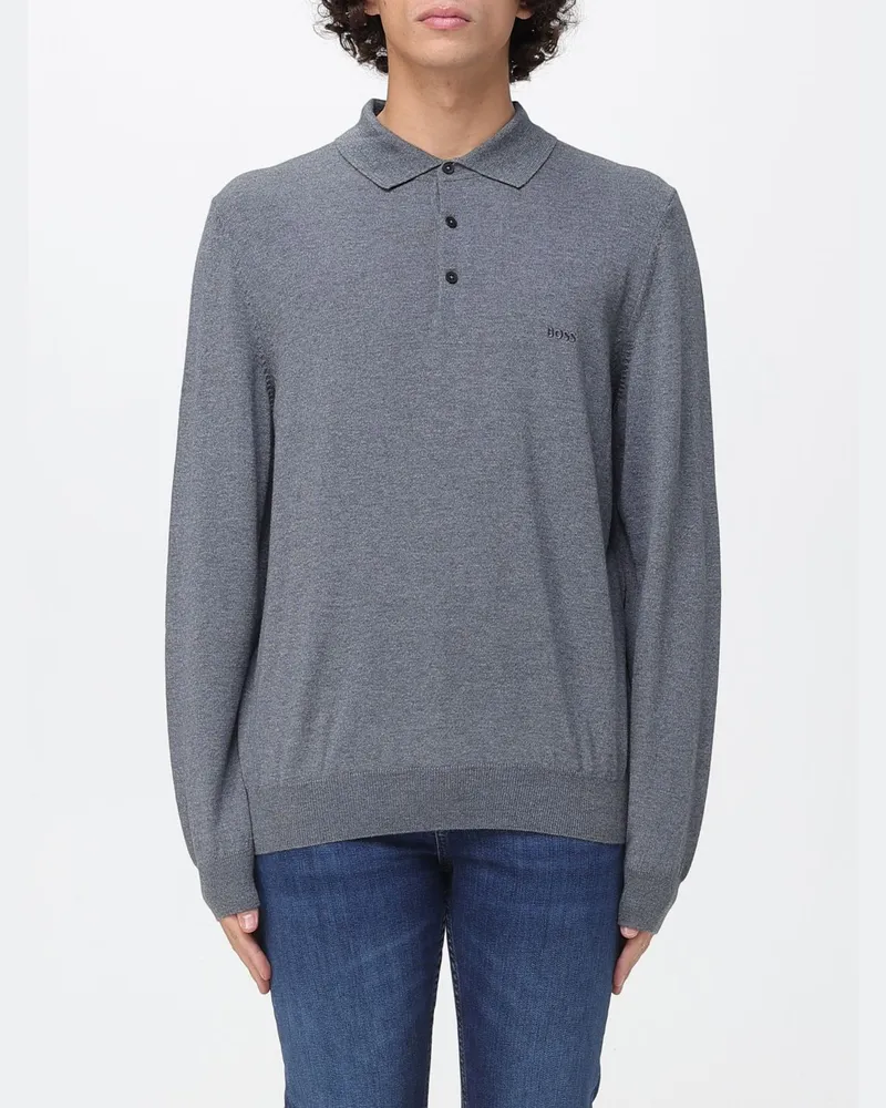 HUGO BOSS Polo herren Grau