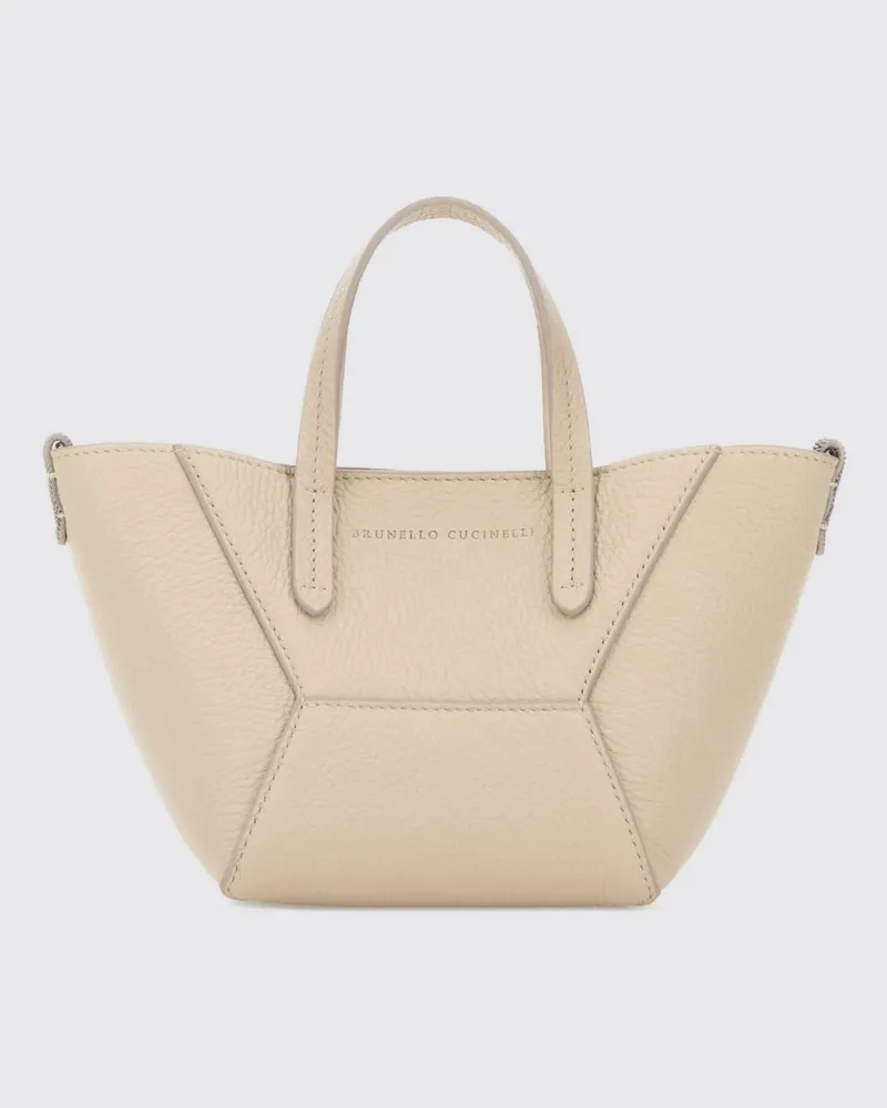 Brunello Cucinelli Handtasche damen Sand