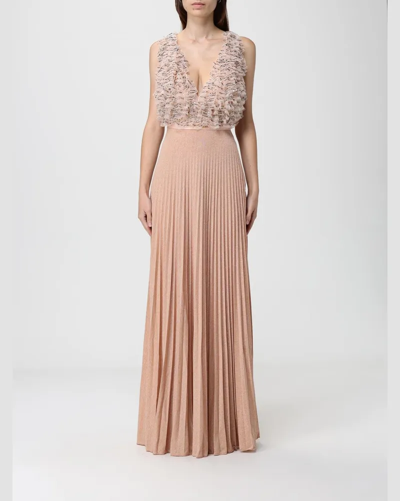 Elisabetta Franchi Kleider damen Nude