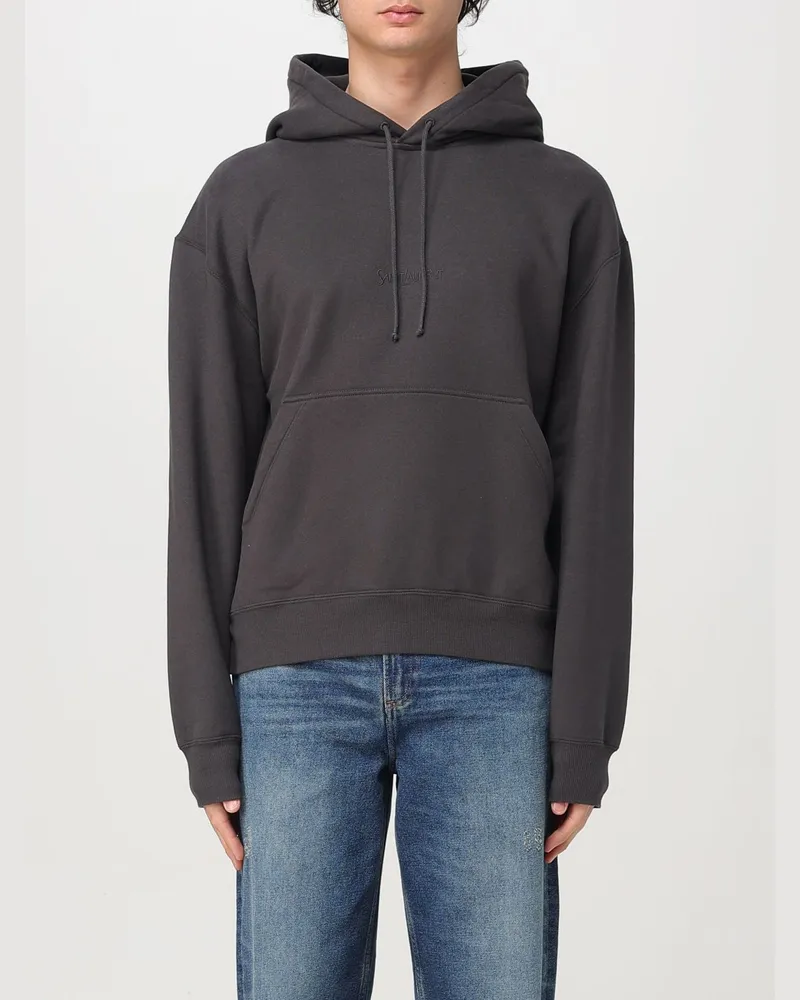 Saint Laurent Sweatshirt herren Grau