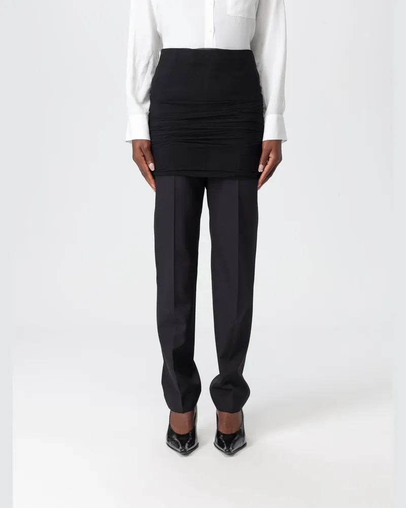 Maison Margiela Hose damen Schwarz