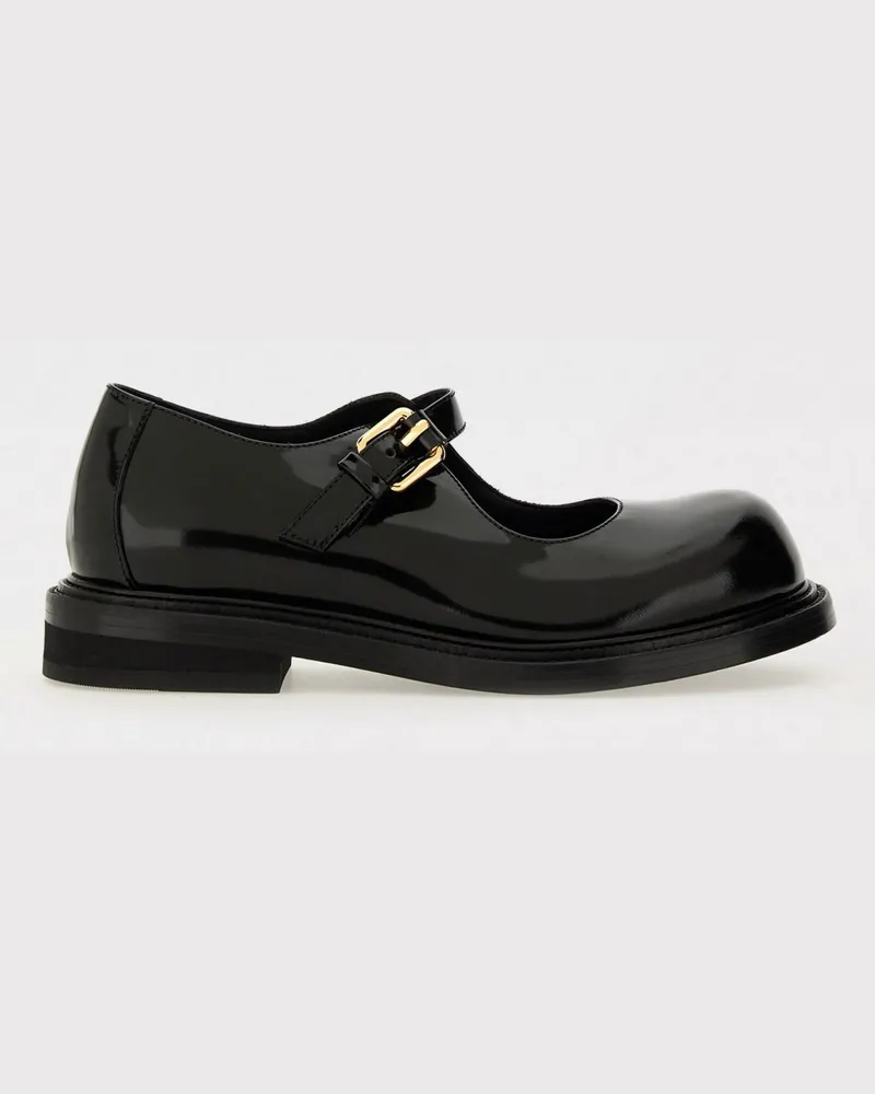Moschino Flache schuhe damen Schwarz
