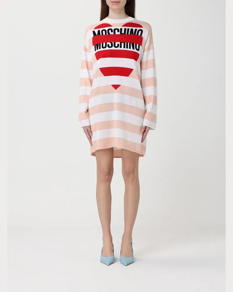 Moschino Kleider damen Pink