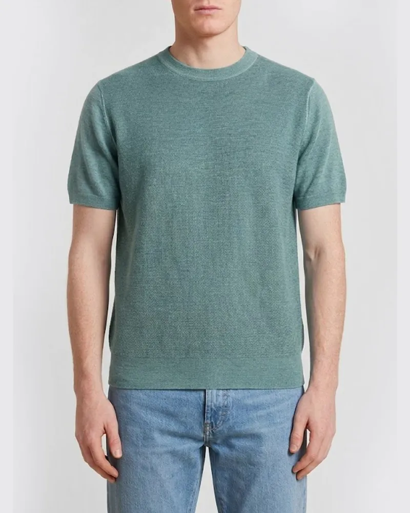 Canali T-shirt herren Grün