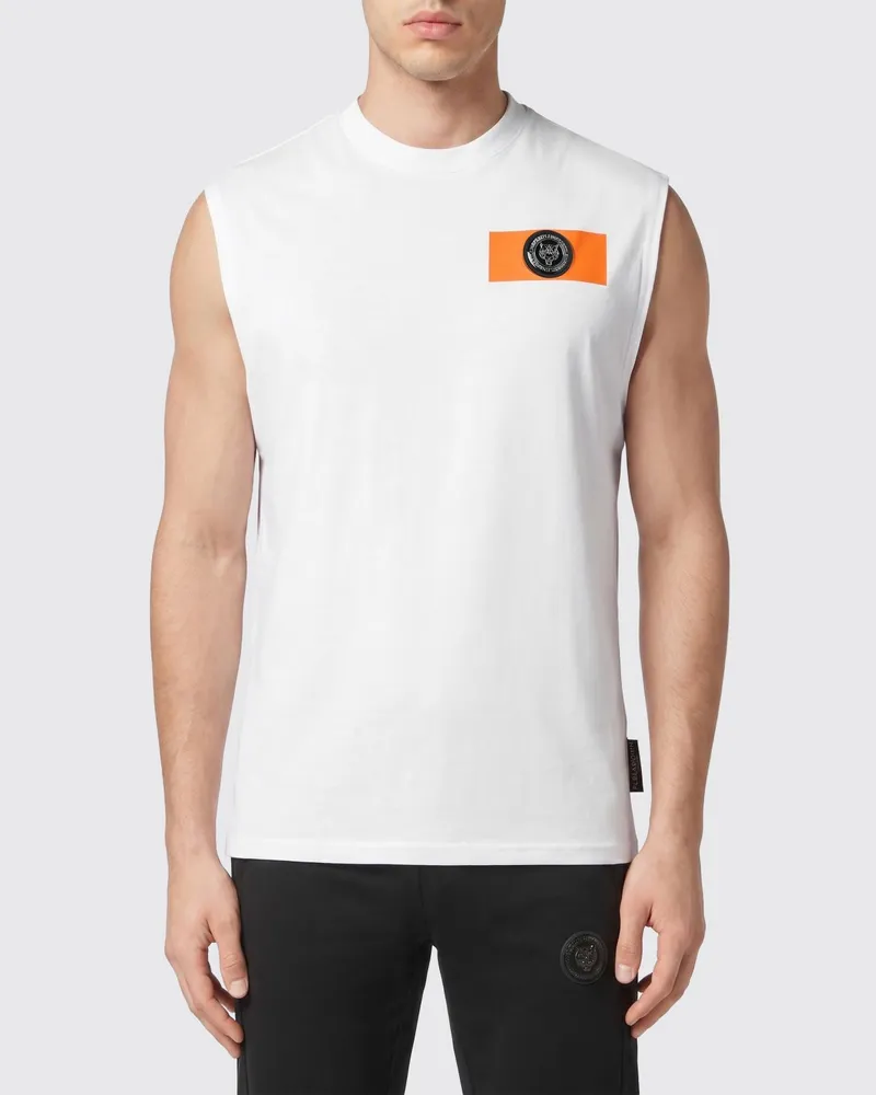 Philipp Plein Tank top herren Weiß