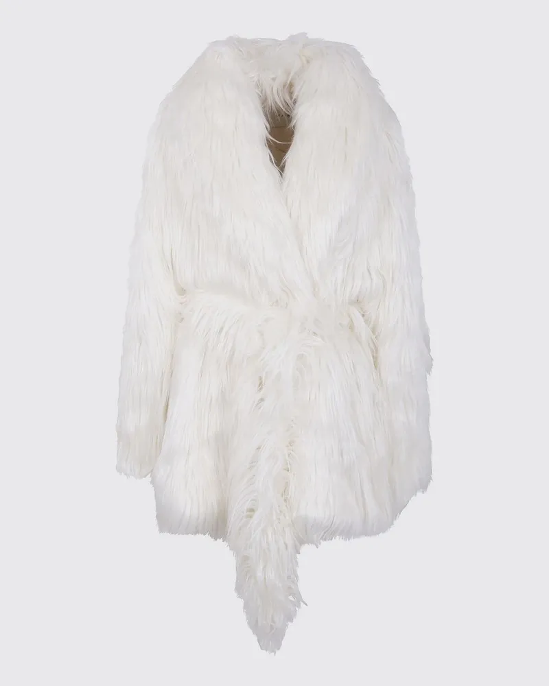 Entire Studios Mantel damen Cream