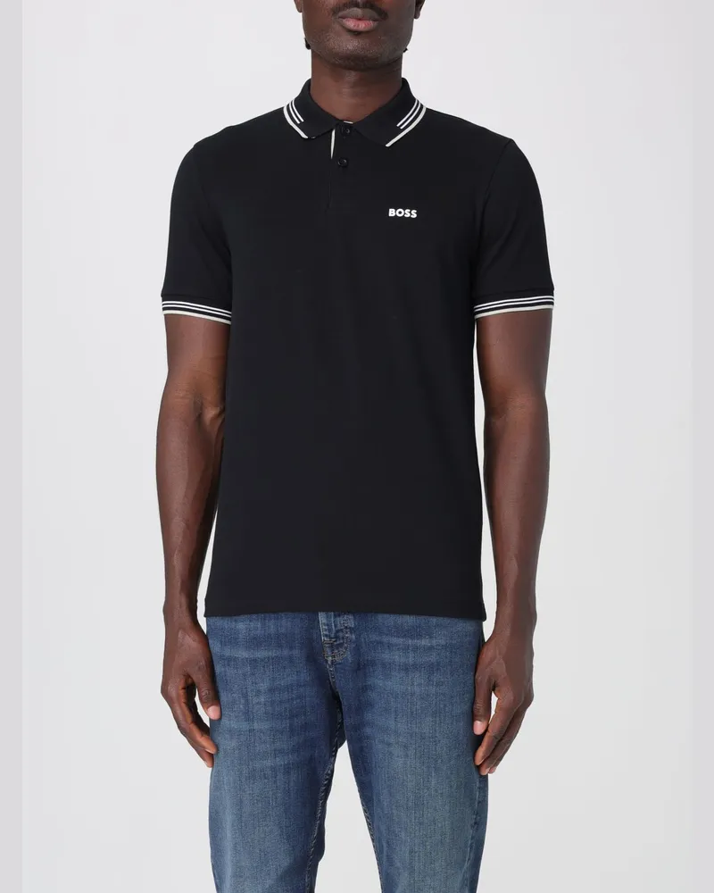 HUGO BOSS Polo herren Schwarz