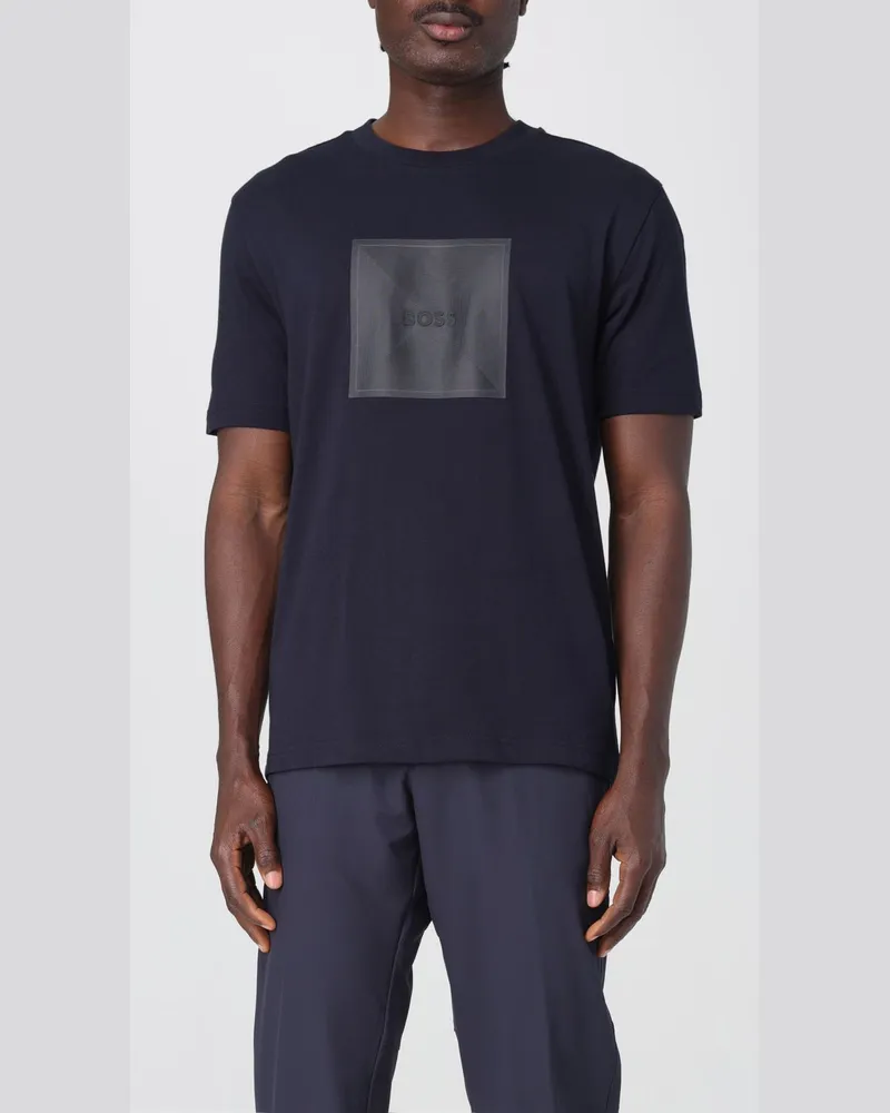 HUGO BOSS T-shirt herren Blau