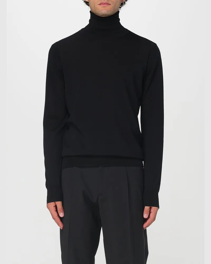 Paolo Pecora Milano Pullover herren Schwarz