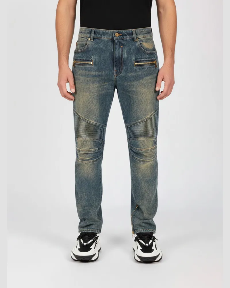 Balmain Jeans herren Blau
