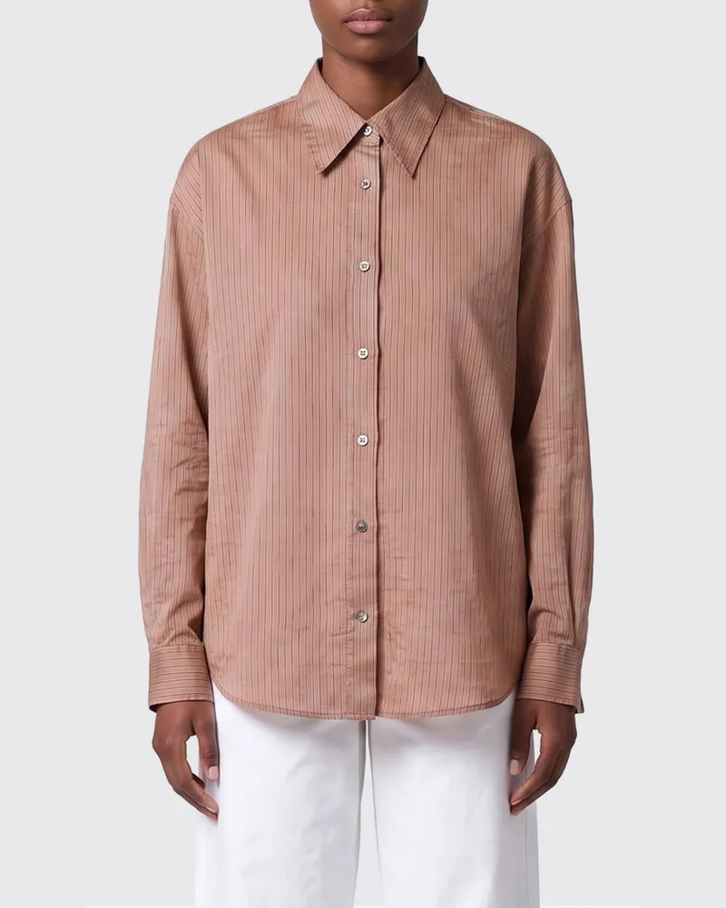 Roberto Collina Hemdbluse damen Braun