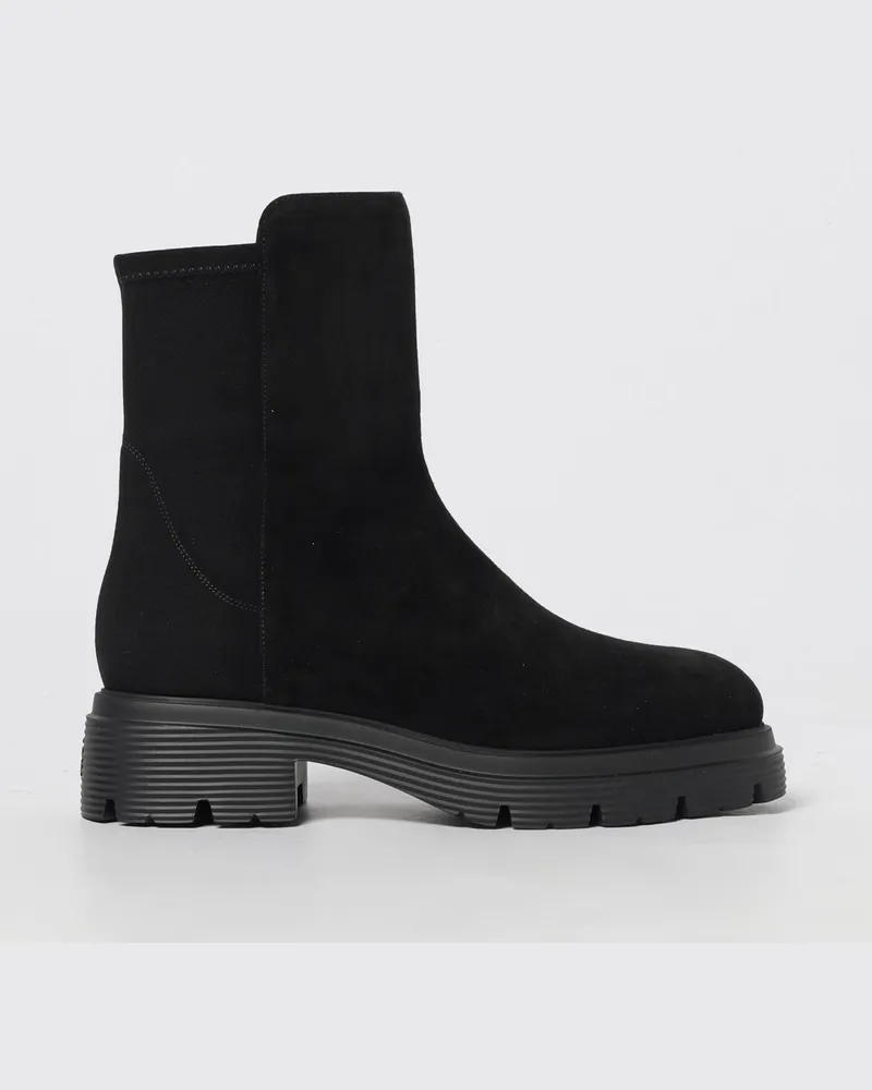 Stuart Weitzman Flache stiefeletten damen Schwarz