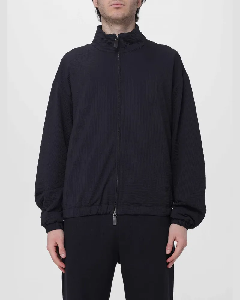 Emporio Armani Nylon-Bomberjacke Grau