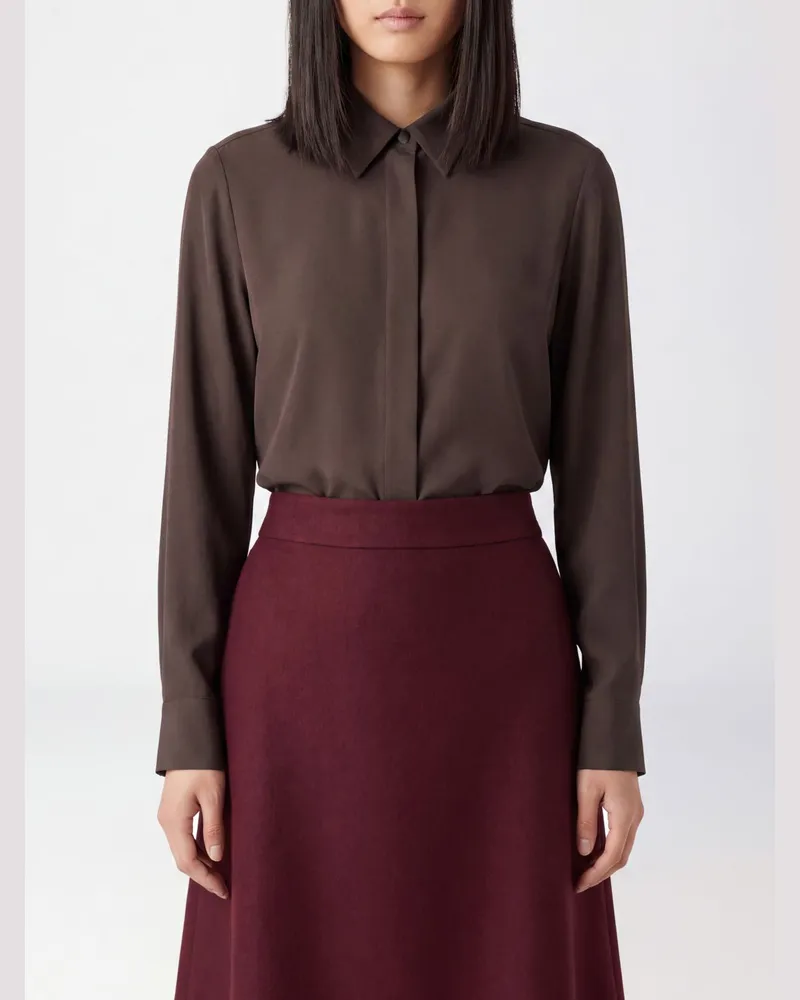 LARDINI Hemdbluse damen Braun