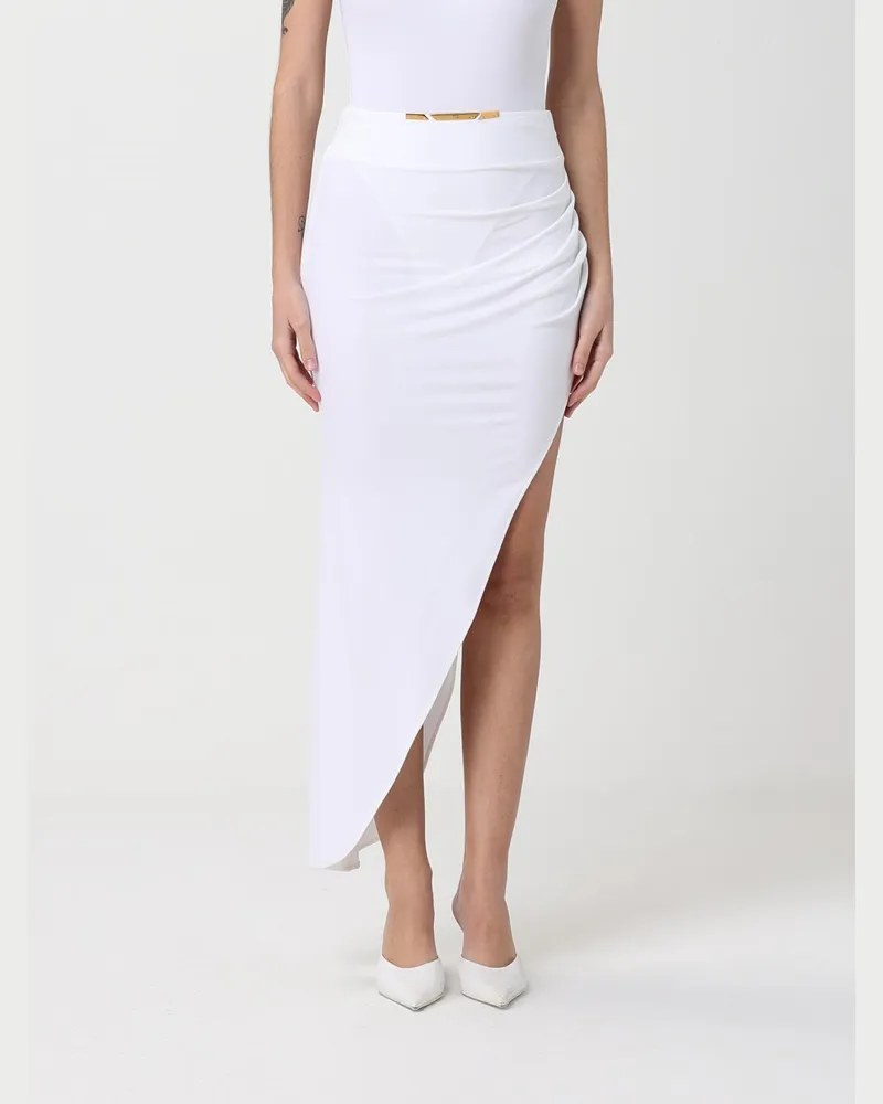 Elisabetta Franchi Rock damen Weiß