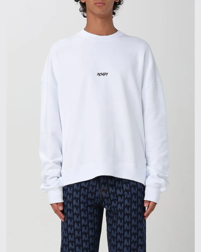 MSGM Pullover herren Weiß