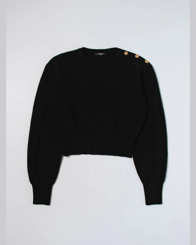 Balmain Pullover kinder  Kids Schwarz