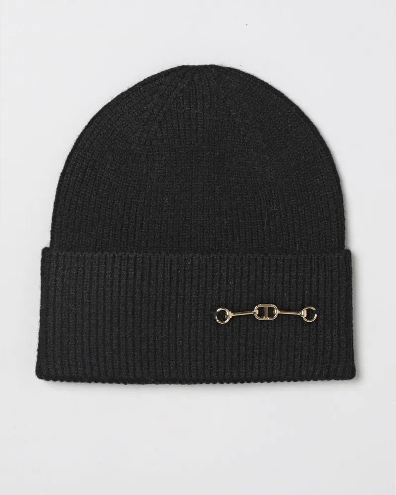 Twin-Set Hut herren Schwarz