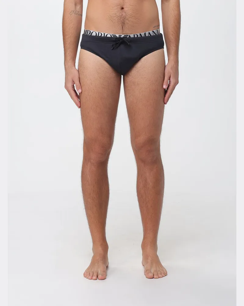 Emporio Armani Bademode herren Schwarz
