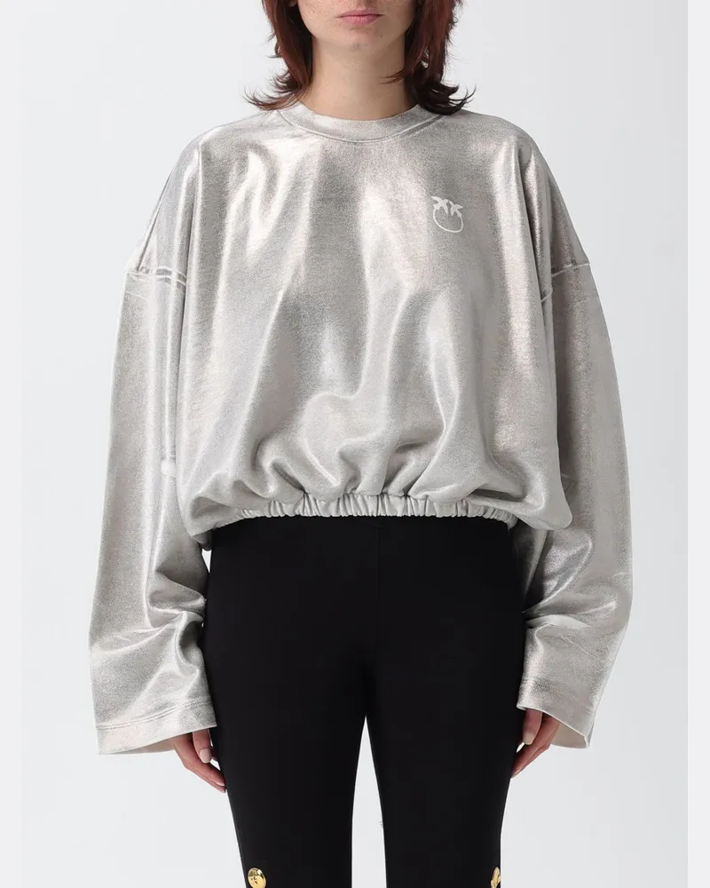 Pinko Pullover damen Silber
