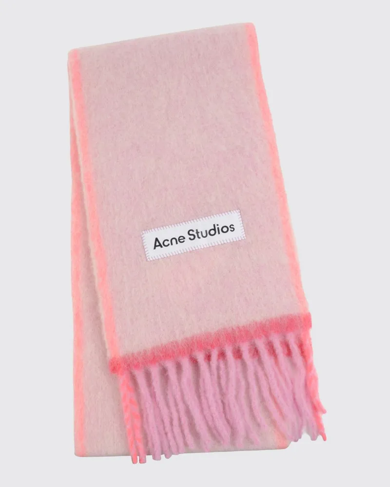 Acne Studios Schal herren Pink