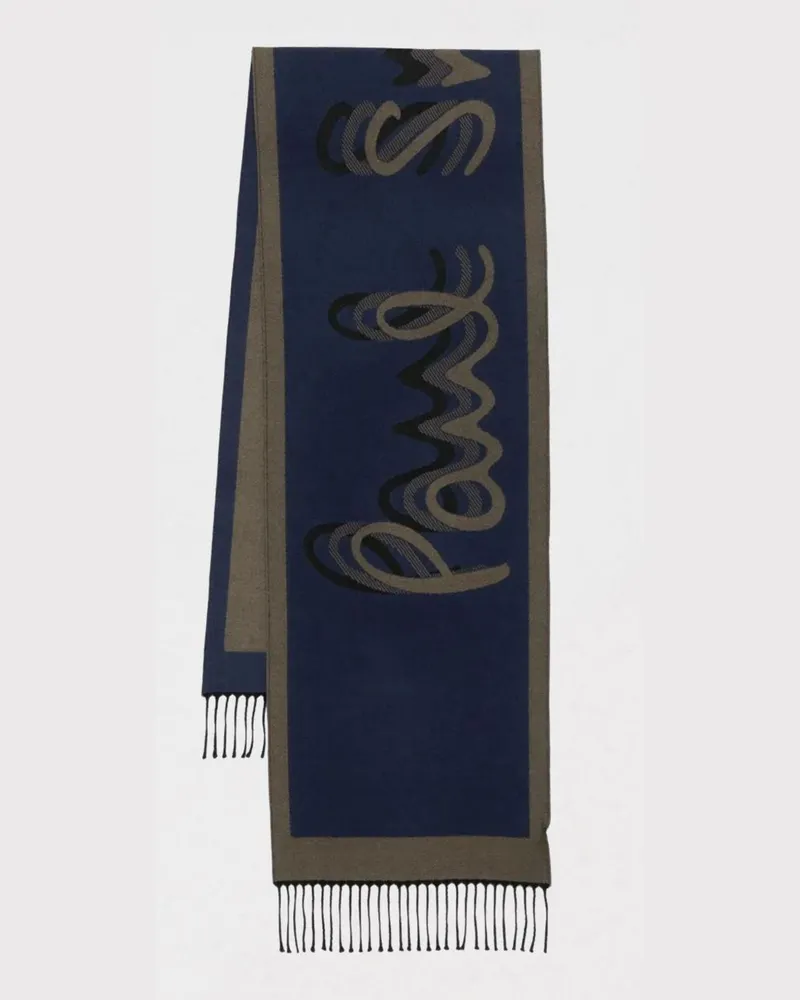 Paul Smith Schal herren Blau
